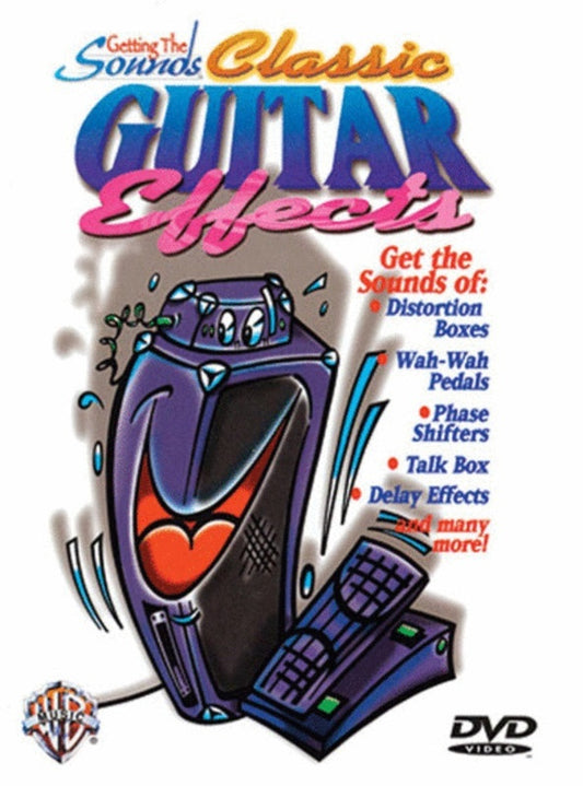 Getting The Sounds Classic Guitar Effects DVD Book