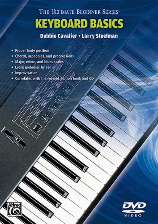 Ultimate Beginner Keyboard Basics DVD Book