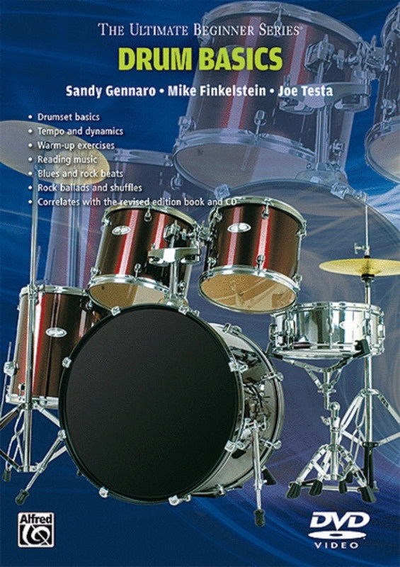 Ultimate Beginner Drum Basics DVD Book
