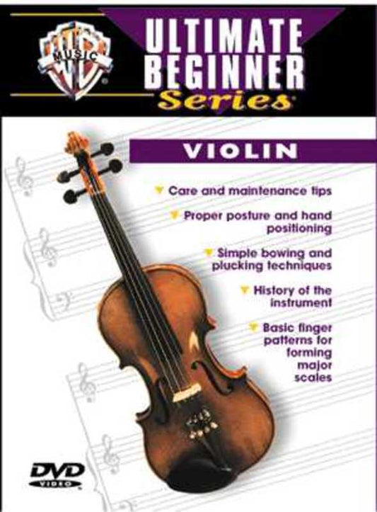 Ultimate Beginner Violin DVD Book