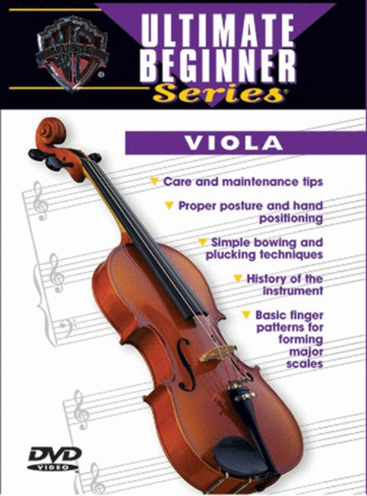 Ultimate Beginner Viola DVD Book