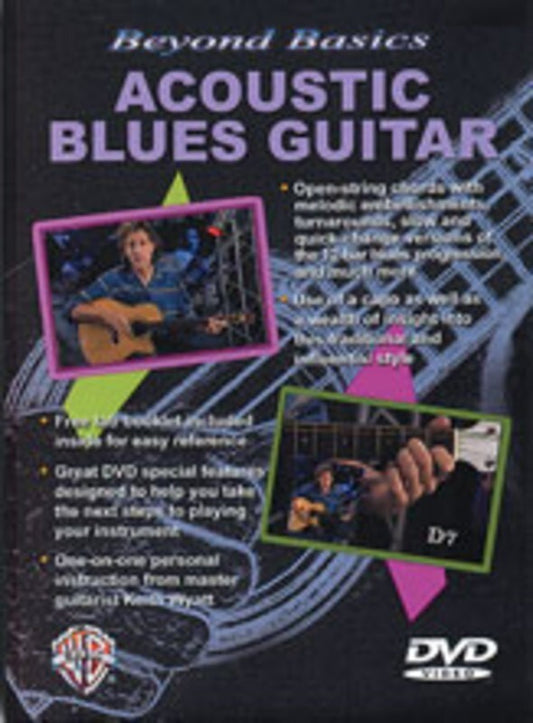 Beyond Basics Acoustic Blues Guitar DVD Book