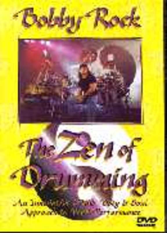 Bobby Rock Zen Of Drumming DVD Book
