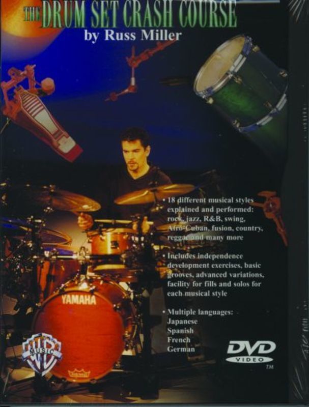 Drum Set Crash Course DVD Book