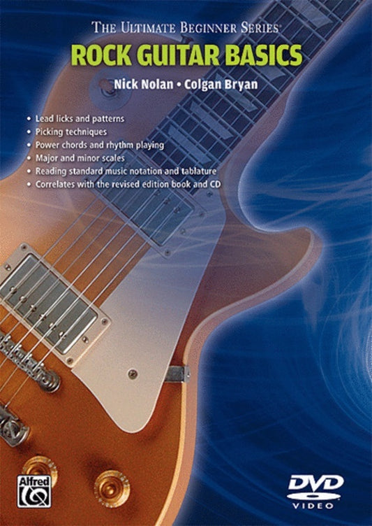 Ultimate Beginner Guitar Rock Styles DVD Book