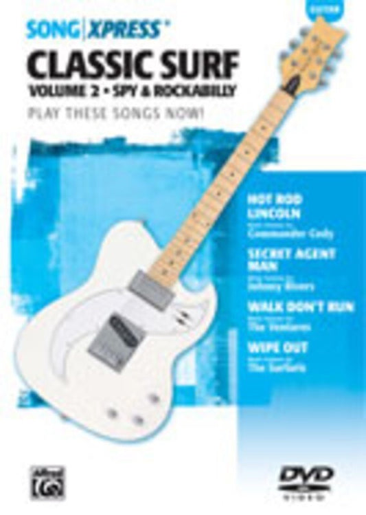 Songxpress Classic Surf Guitar Vol 2 DVD Book