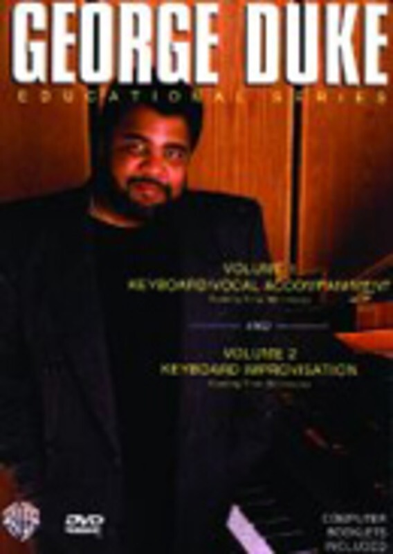 George Duke Vol 1 And 2 Keyboard DVD Book