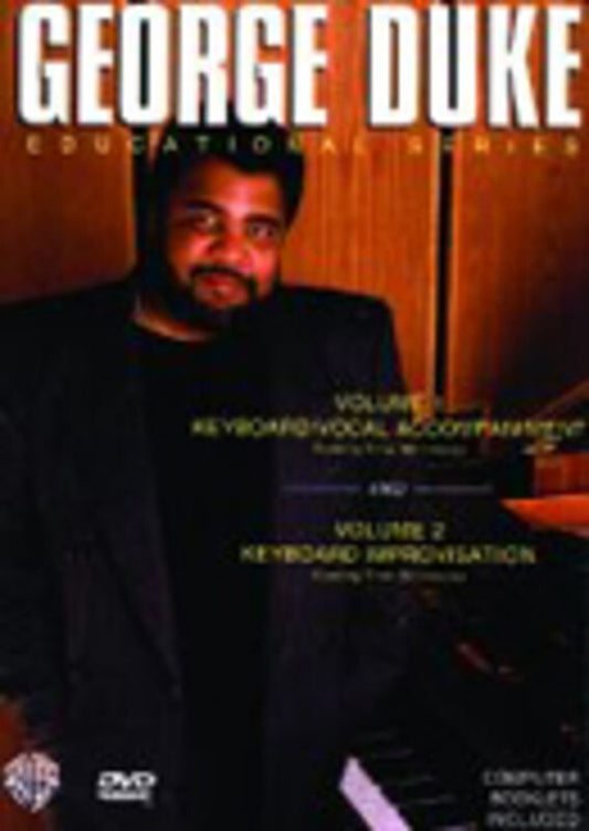 George Duke Vol 1 And 2 Keyboard DVD Book