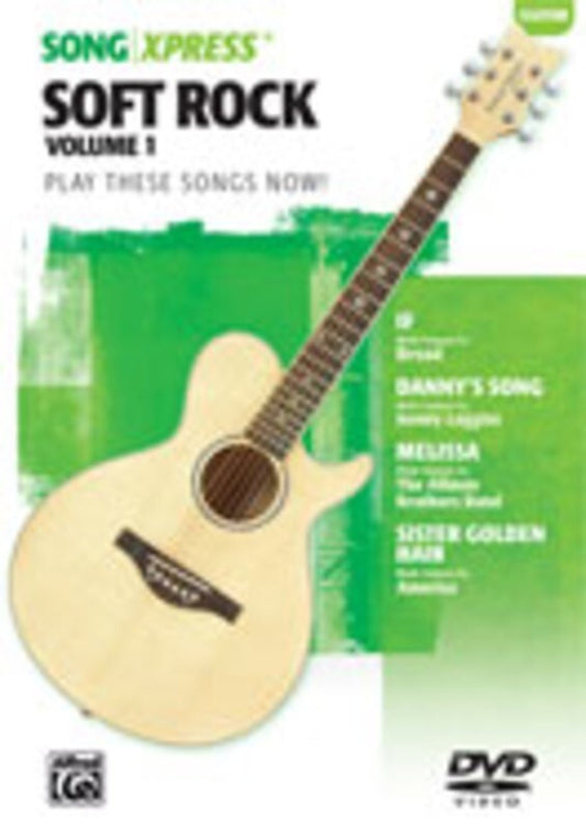 Songxpress Soft Rock Guitar Vol 1 DVD Book
