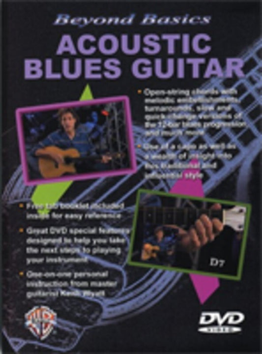 Beyond Basics Solo Acoustic Blues Guitar DVD Book