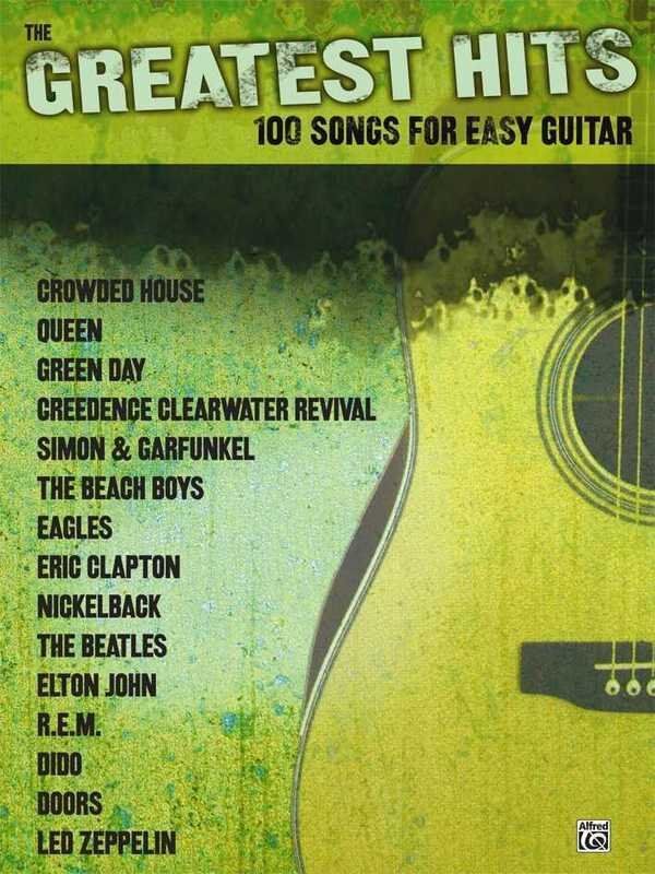 Greatest Hits 100 Songs for Easy Guitar Songbook