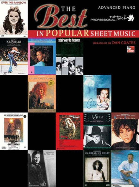 Best In Popular Sheet Music Advanced Piano Book