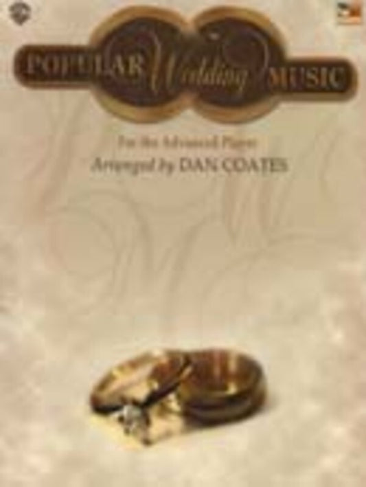 Popular Wedding Music Arr Coates Adv Piano Book
