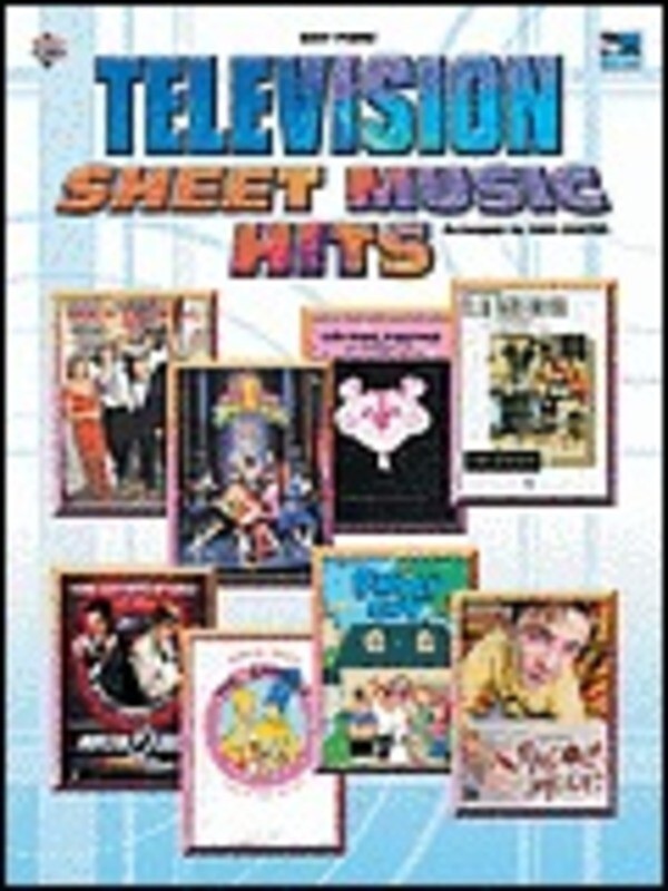 Television Sheet Music Hits Arr Coates Easy Piano Book