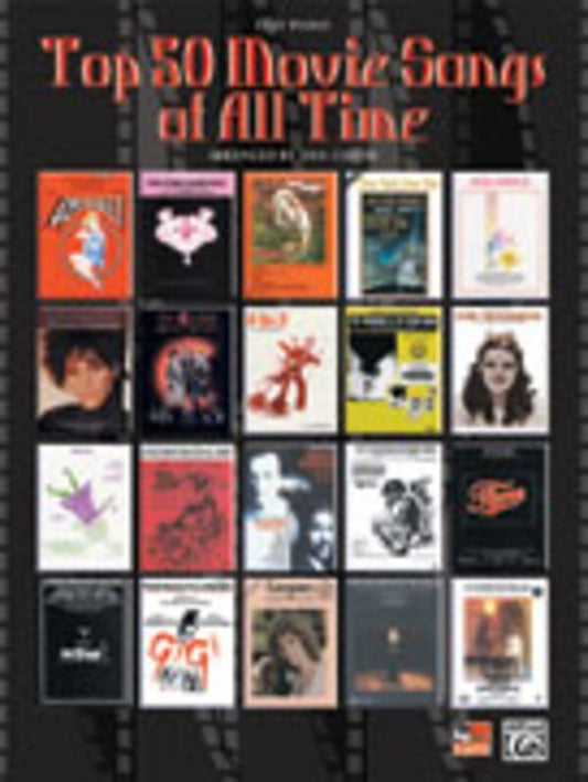 Top 50 Movie Songs Of All Time Easy Piano Book