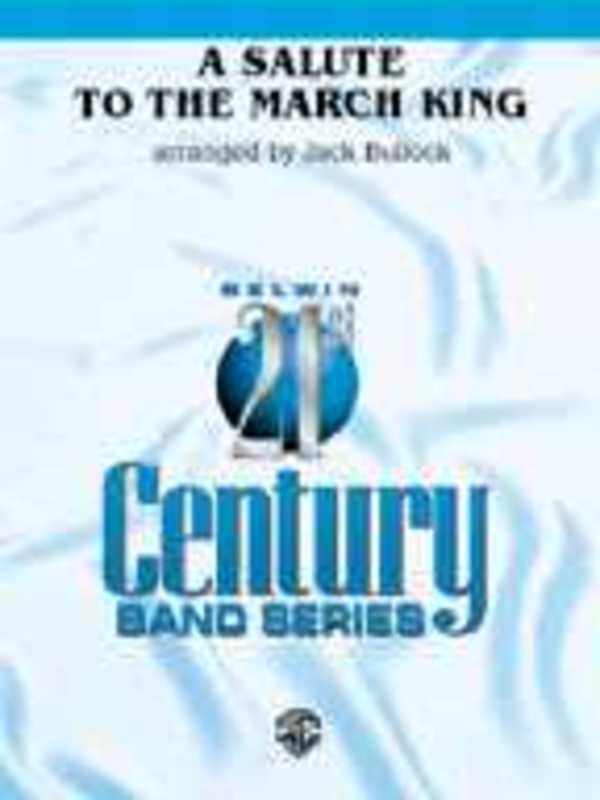 Salute To The March King Arr Bullock Concert Band  Score/Parts