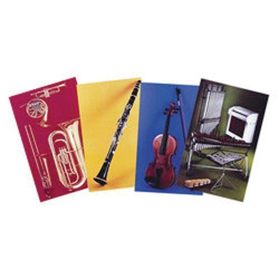 Meet the Instruments - 25 Full-Color Posters for Band