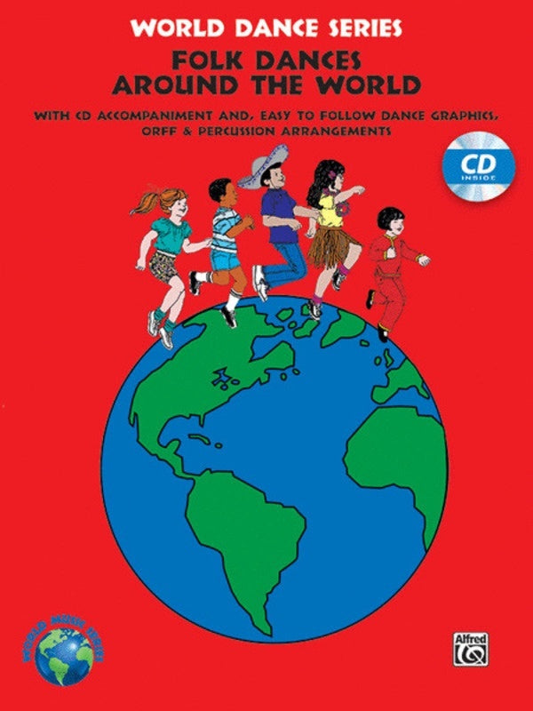 Folk Dances From Around The World Book/CD