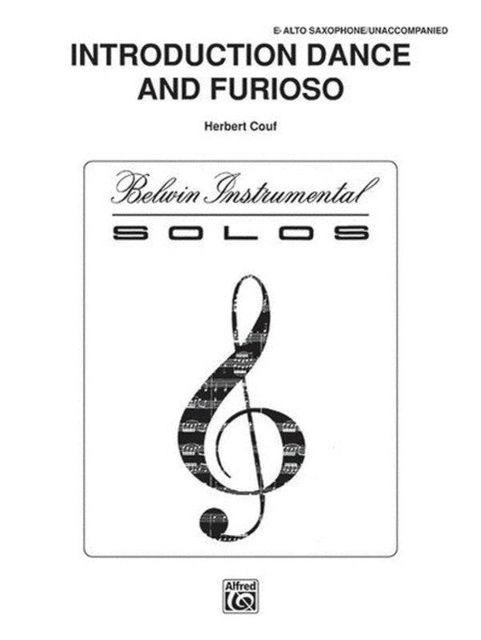 Introduction Dance and Furioso Alto Sax Solo - Belwin Instrumental Solos, 6 Pages