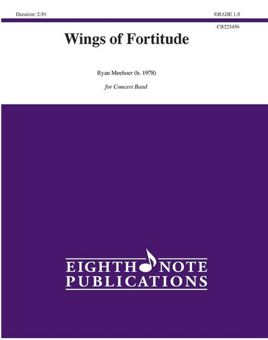 Meeboer - Wings of Fortitude CB1.5 SC/PTS for Band - Score and Parts