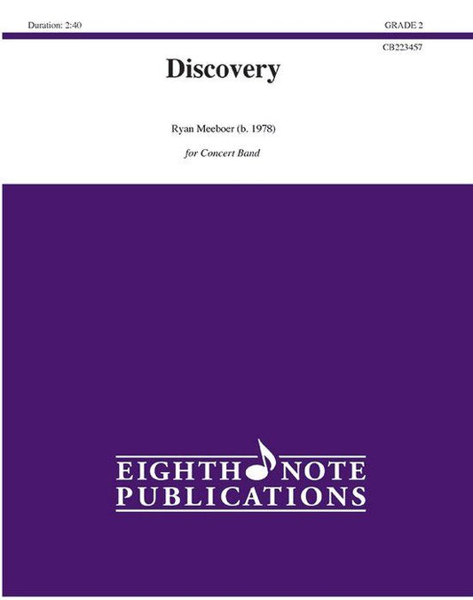 Meeboer - Discovery CB2 SC/PTS - Score and Parts for Band