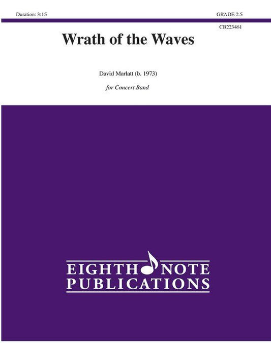 Marlatt - Wrath of the Waves CB2.5 Score and Parts for Band
