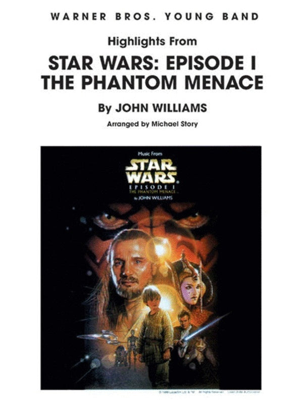 Star Wars Phantom Menace Highlights Concert Band