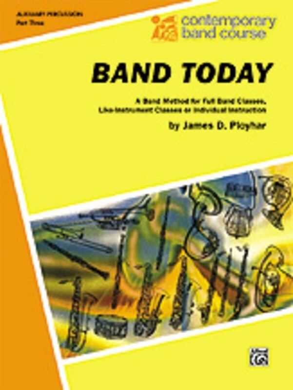 Band Today Aux Percussion Pt 3 Book