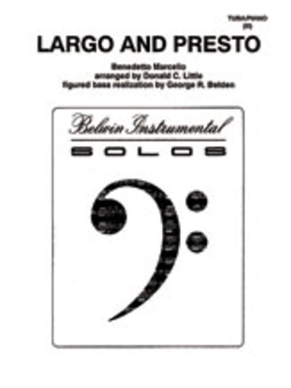 Largo And Presto Arr Little Tuba Solo Book