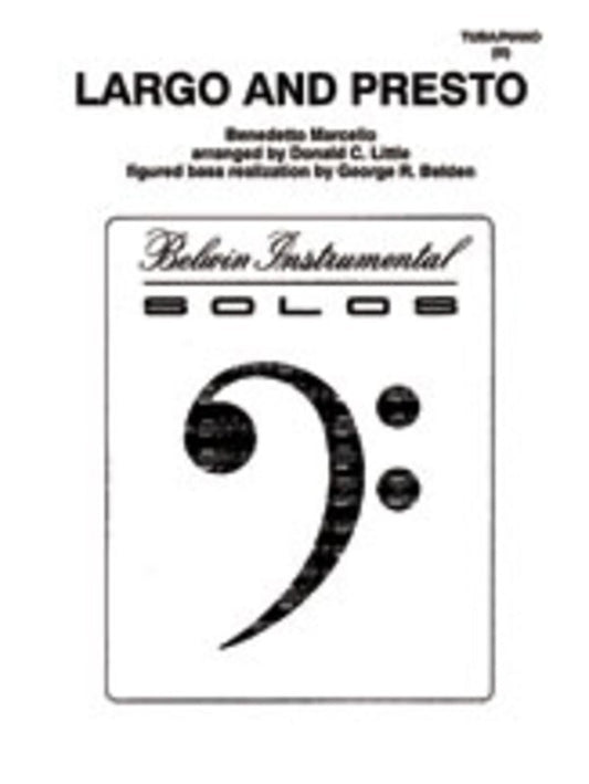Largo And Presto Arr Little Tuba Solo Book