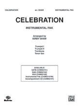 Celebration Instrumental Parts - Alfred Pop Choral Series