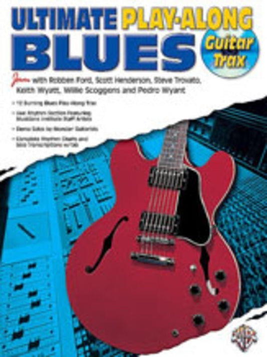 Ultimate Play Along Blues Guitar Book/CD Book