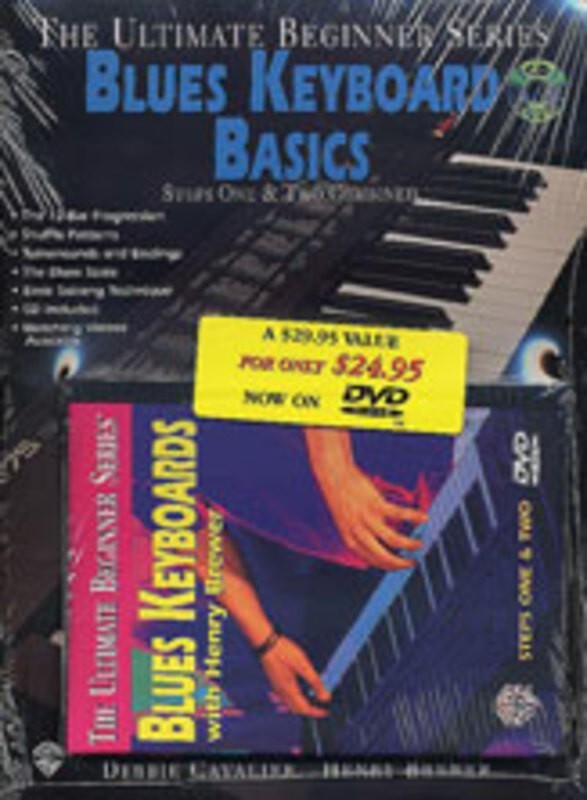 Ultimate Beginner Blues Keyboard Mega Pack DVD Book