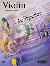 Janowsky Violin Note Speller - 32 Pages, Alfred Music