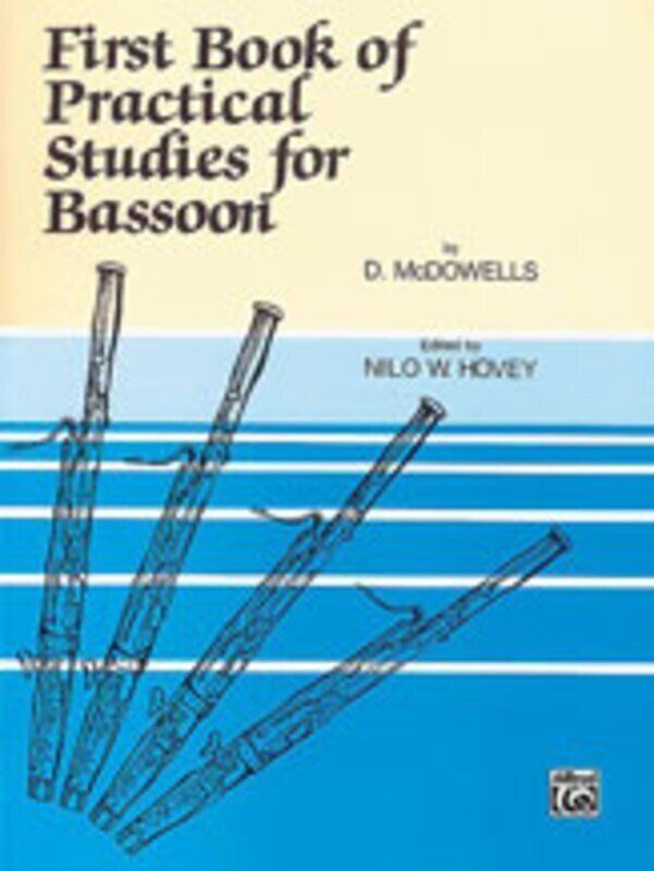 First Book of Practical Studies for Bassoon BK 1 by D. McDowells, Alfred Music, 32 Pages