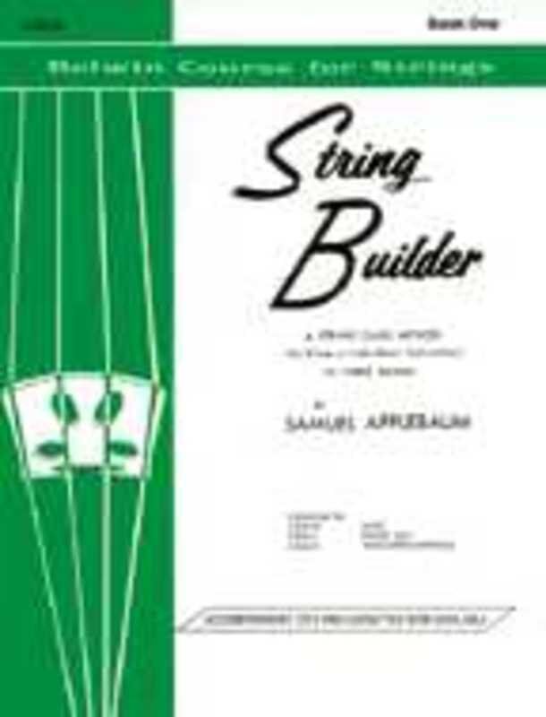 String Builder Book 1 for Violin by Samuel Applebaum, 32 Pages, Belwin Course for Strings, Alfred Music