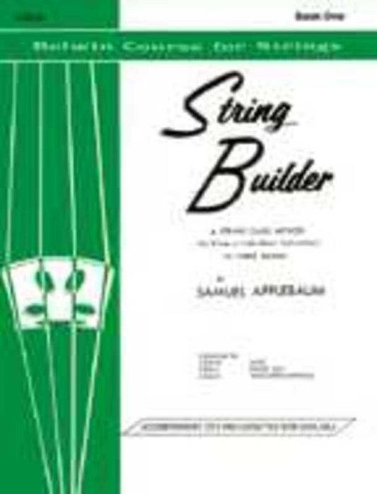 String Builder Book 1 for Violin by Samuel Applebaum, 32 Pages, Belwin Course for Strings, Alfred Music