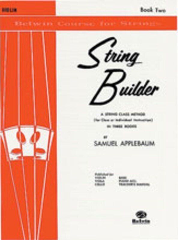 String Builder Book 2 for Cello by Samuel Applebaum