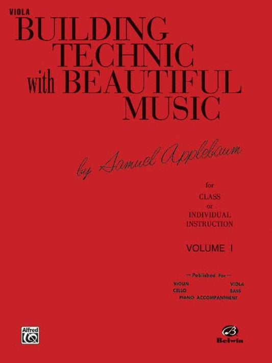 Building Technique With Beautiful Music Book 1 Viola Book