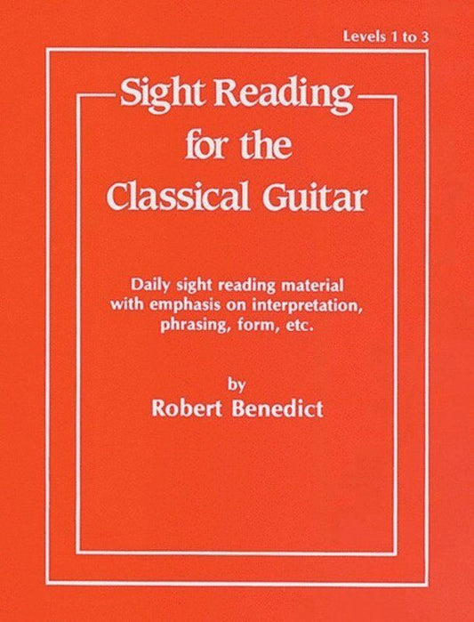 Sight Reading for Classical Guitar Level 1 to 3