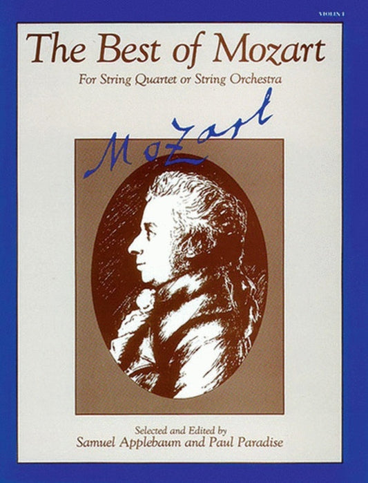 Best Of Mozart For String Quartet Violin 1 Book
