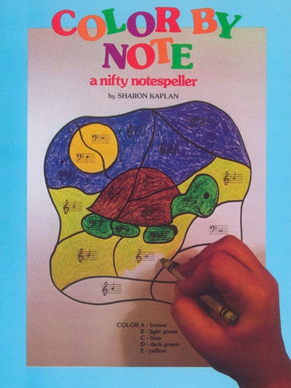Color By Note Book 1 Notespeller