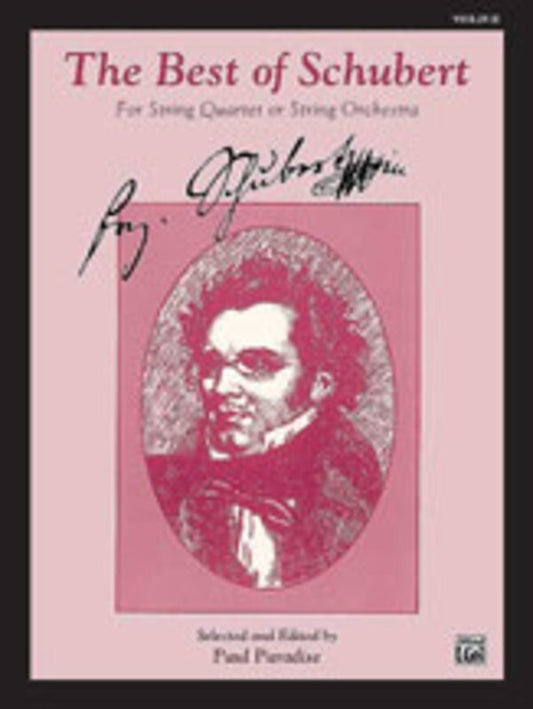 Best Of Franz Schubert Violin 2 Arr Paradise Book