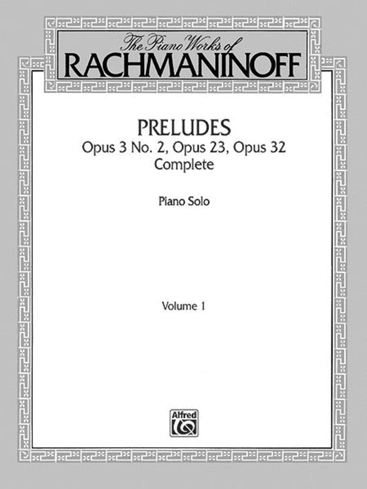 Piano Works Book 1 Preludes Complete Urtext Book