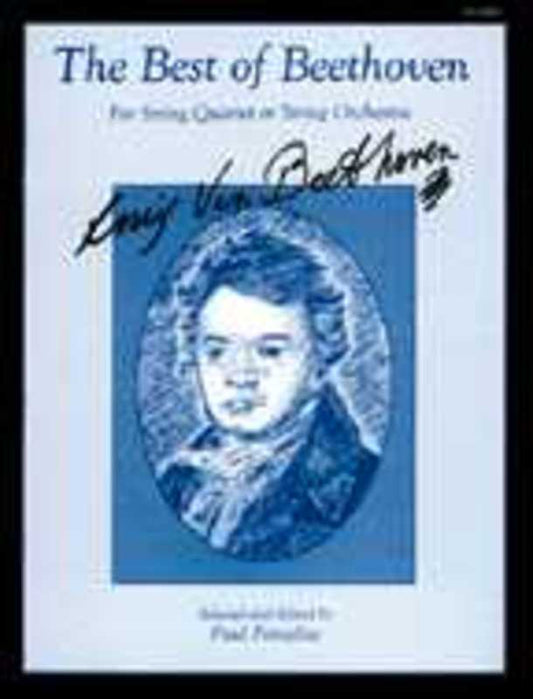 Best Of Beethoven For String Quartet Score Book