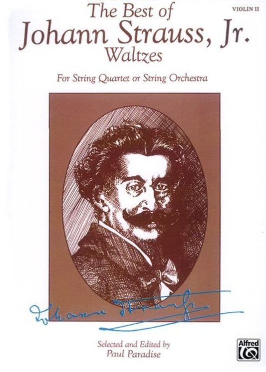 Best Of Strauss For String Quartet 2nd Violin Book