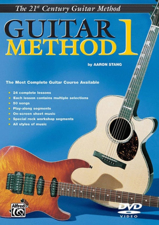 Guitar Method Book 1 Belwins 21st Century DVD Book