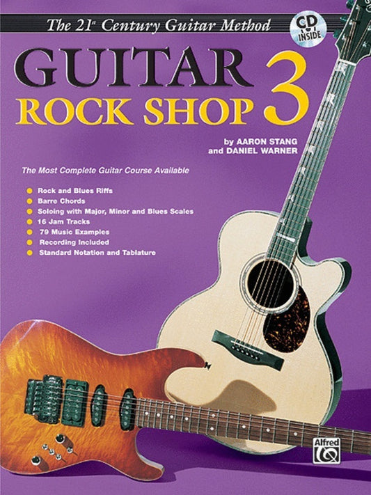 Guitar Rock Shop 3 Book/CD 21 Century Guitar Method Book
