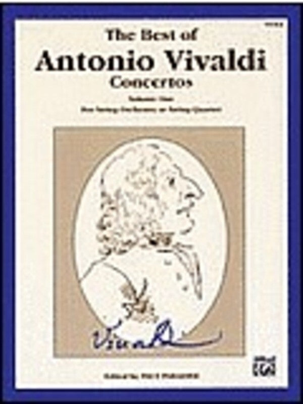 Best Of Antonio Vivaldi Concertos Book 1 Viola Book