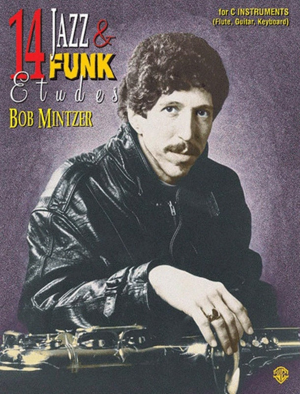 Jazz And Funk Etudes 14 Book/CD C Inst